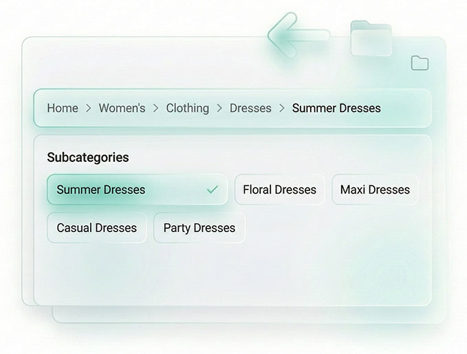 Categories illustration